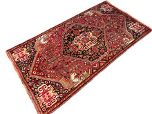 Carregar imagem no visualizador da galeria, Isabella - Vintage Tribal Qashqai Rug
