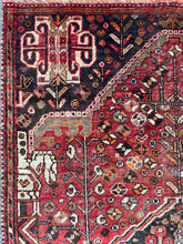 Cargar imagen en el visor de la galería, Isabella - Vintage Tribal Qashqai Rug
