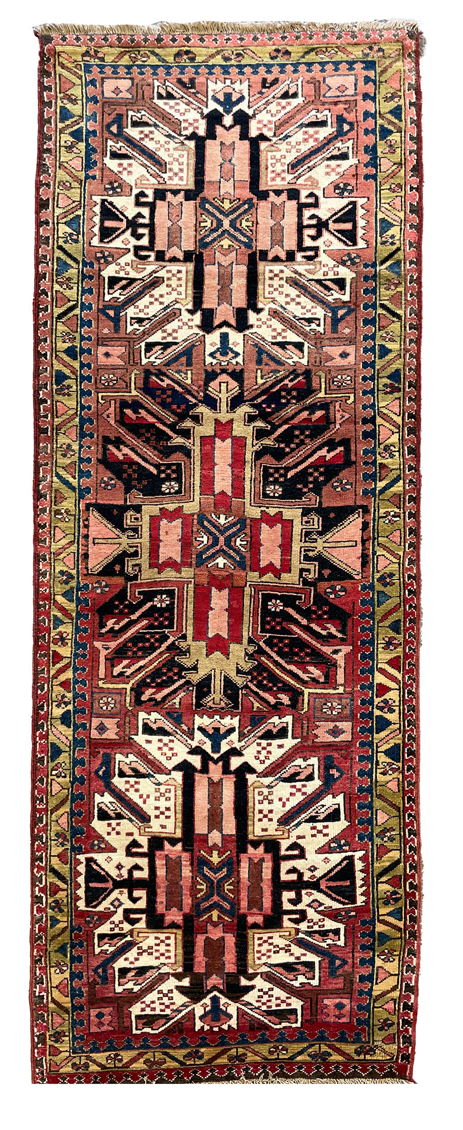 Isaac - Vintage Caucasian Kazak Runner