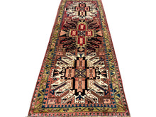 Загрузить изображение в средство просмотра галереи, Isaac - Vintage Caucasian Kazak Runner
