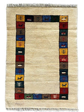 Load image into Gallery viewer, Clarice - New Tribal Shaggy Persian Gabbeh Rug
