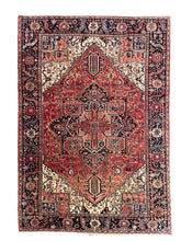 Load image into Gallery viewer, Talia - Large Vintage Heriz Carpet
