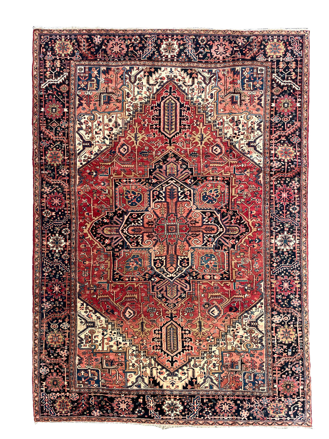 Talia - Large Vintage Heriz Carpet