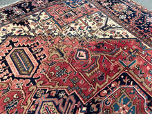 Load image into Gallery viewer, Talia - Large Vintage Heriz Carpet
