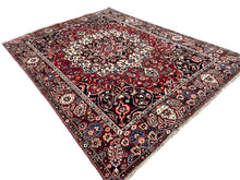 Загрузить изображение в средство просмотра галереи, Kasie - Large Vintage Persian Bakhtiar Carpet
