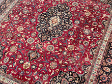 Lade das Bild in den Galerie-Viewer, Warren - Large Vintage Persian Meshed Carpet - Signed Makhmalbaf
