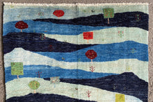 Load image into Gallery viewer, Frances - New Landscape Persian Gabbeh Rug
