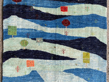 画像をギャラリービューアに読み込む, Frances - New Landscape Persian Gabbeh Rug
