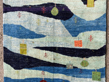 画像をギャラリービューアに読み込む, Frances - New Landscape Persian Gabbeh Rug
