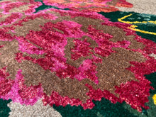 Load image into Gallery viewer, Emilia - New Moshiri Rose Bouquet Rug
