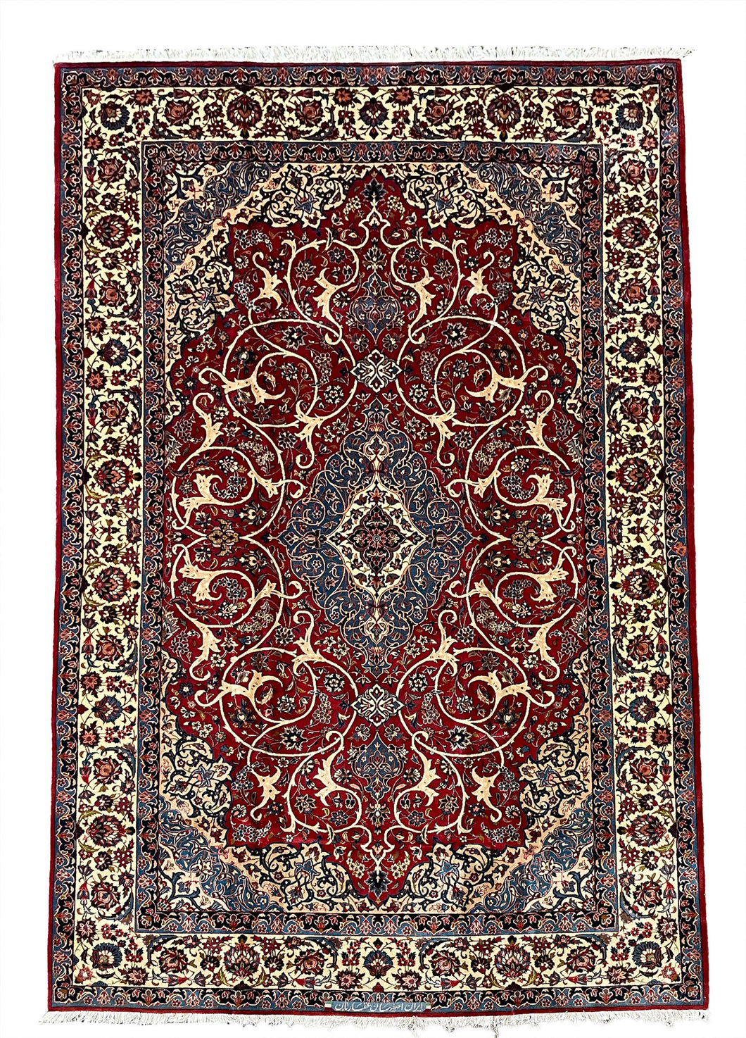 Martinez - Fine Isfahan Carpet Signed