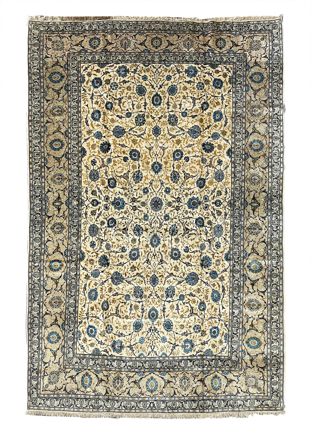 Christine - Fine Kashan Carpet Signed