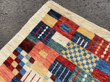 Load image into Gallery viewer, Alyssa - New Abstract Gabbeh Rug
