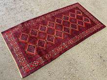 Загрузить изображение в средство просмотра галереи, Yami - Vintage Tribal Baluch Rug
