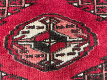 画像をギャラリービューアに読み込む, Leonardo - Vintage Tribal Tekke Turkmen Rug
