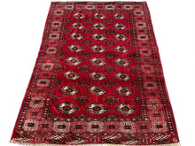 画像をギャラリービューアに読み込む, Leonardo - Vintage Tribal Tekke Turkmen Rug
