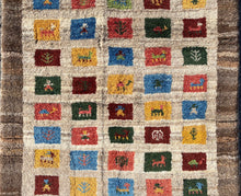 Lade das Bild in den Galerie-Viewer, Faye - New Nomadic Persian Gabbeh Rug
