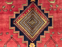 Lade das Bild in den Galerie-Viewer, Greta - Vintage Caucasian Rug
