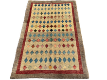 将图片加载到图库查看器，Brittany - Attractive Argyle Qashqai  Lori Rug
