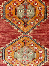 将图片加载到图库查看器，Karolina - Vintage Caucasian Karabakh Runner
