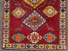 Load image into Gallery viewer, Blythe - Qashqai Wool Peacock Rug
