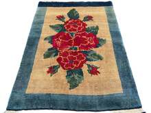 Load image into Gallery viewer, Brooklyn- New Moshiri Floral Rose Bouquet Rug
