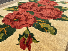 Cargar imagen en el visor de la galería, Elizabeth - New Moshiri Rose Bouquet Persian Rug
