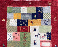 画像をギャラリービューアに読み込む, Edwin - New Abstract Persian Gabbeh Rug. High Knot Count
