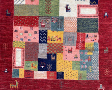 画像をギャラリービューアに読み込む, Edwin - New Abstract Persian Gabbeh Rug. High Knot Count
