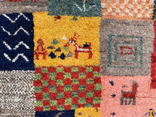 画像をギャラリービューアに読み込む, Edwin - New Abstract Persian Gabbeh Rug. High Knot Count
