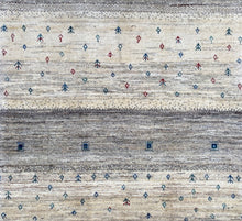 Cargar imagen en el visor de la galería, Donny - New Abstract Persian Gabbeh Rug. High Knot Count
