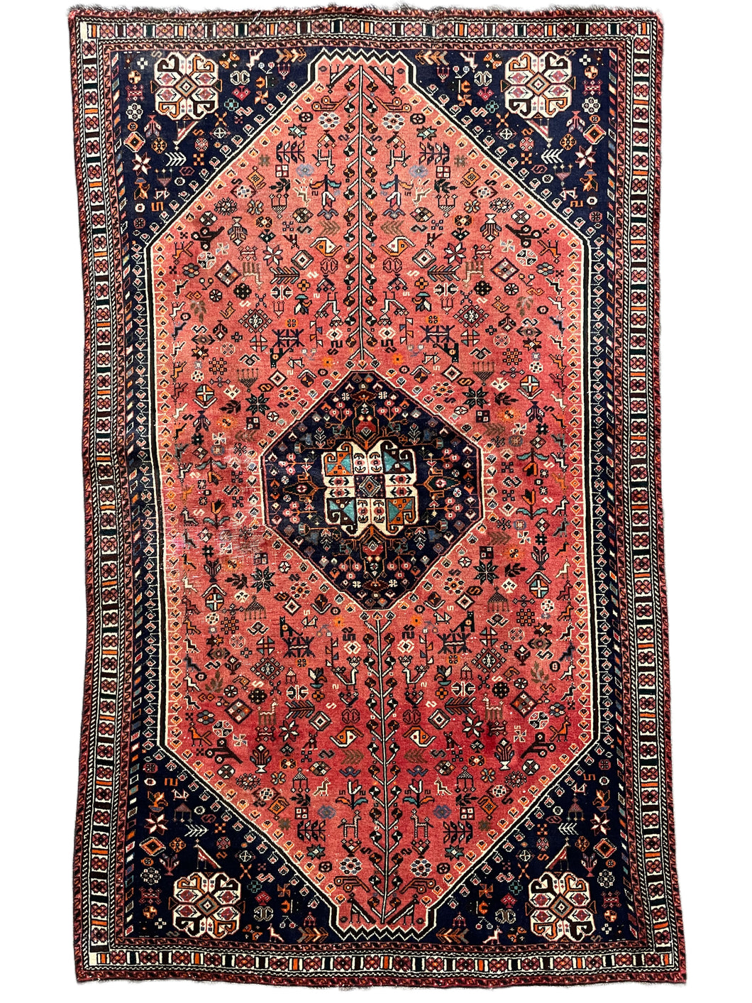 Alessandro - Vintage Tribal Qashqai Rug