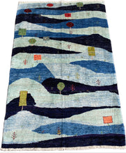 Load image into Gallery viewer, Frances - New Landscape Persian Gabbeh Rug
