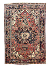 Load image into Gallery viewer, Lexy - Large Vintage Heriz Carpet
