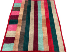 Charger l&#39;image dans la galerie, Edyth - New Moshiri Persian Stripe Wool Rug
