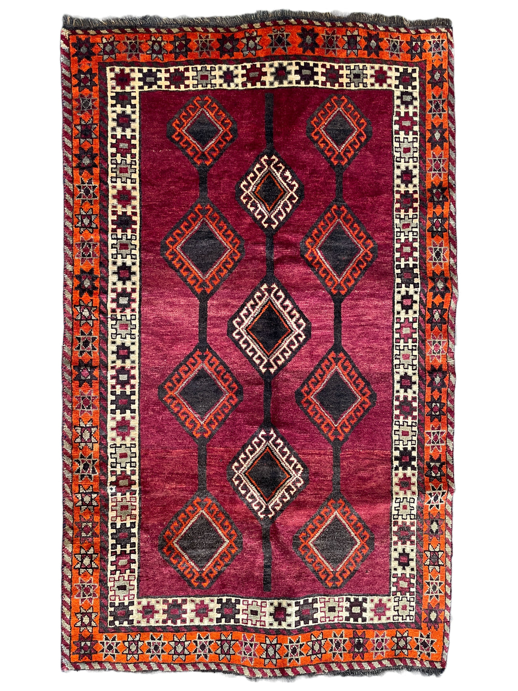 Valerio - Vintage Tribal Qashqai Rug