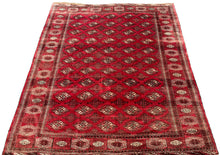 Load image into Gallery viewer, Kara - Vintage Turkmen Tekke Rug
