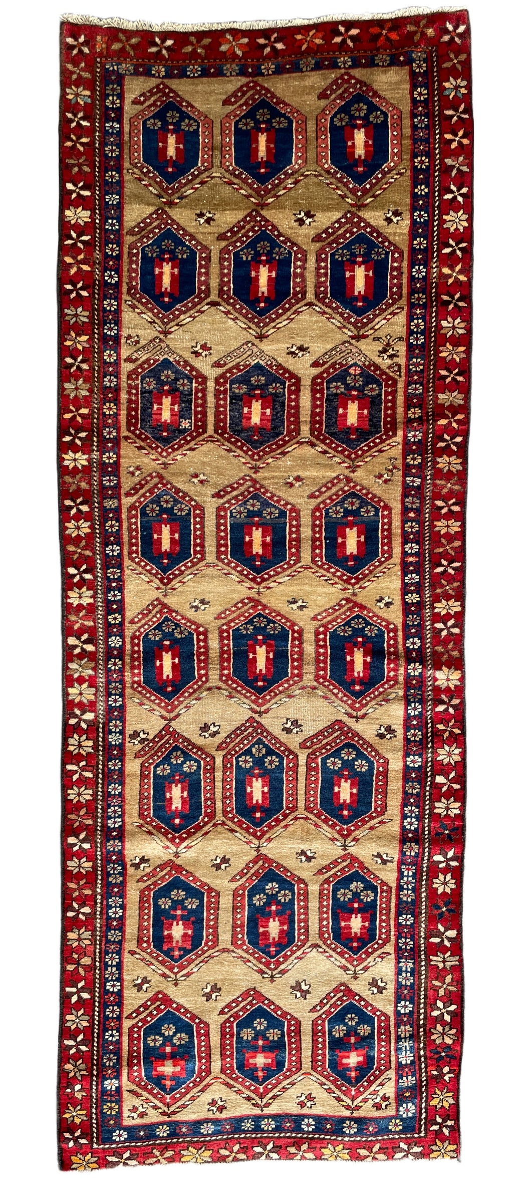 Tilley - Vintage Persian Senneh Paisley Runner