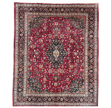 Lade das Bild in den Galerie-Viewer, Warren - Large Vintage Persian Meshed Carpet - Signed Makhmalbaf
