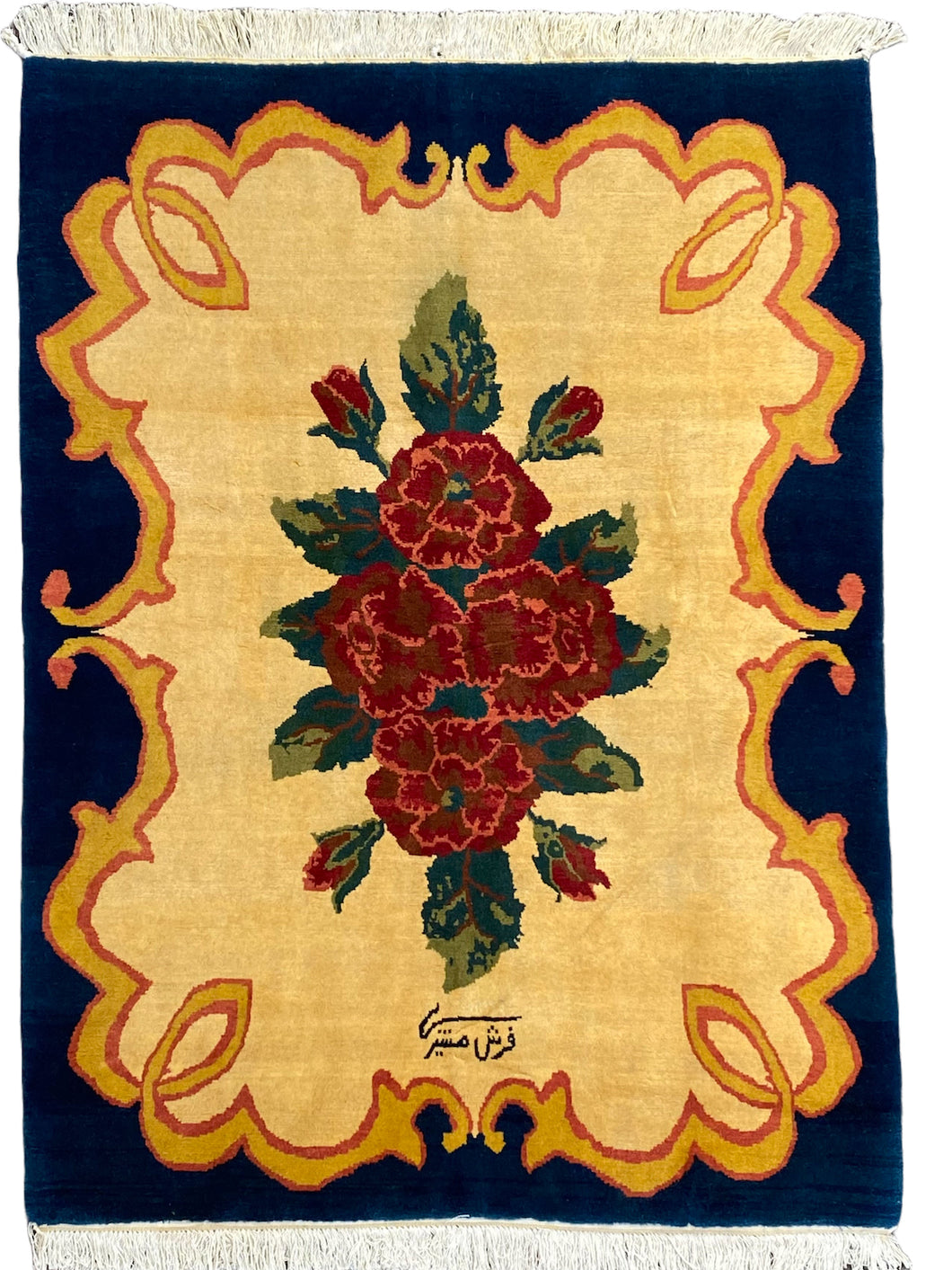 Edwin - New Moshiri Rose Bouquet Persian Rug