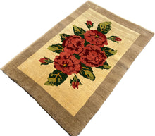 Load image into Gallery viewer, Elizabeth - New Moshiri Rose Bouquet Persian Rug
