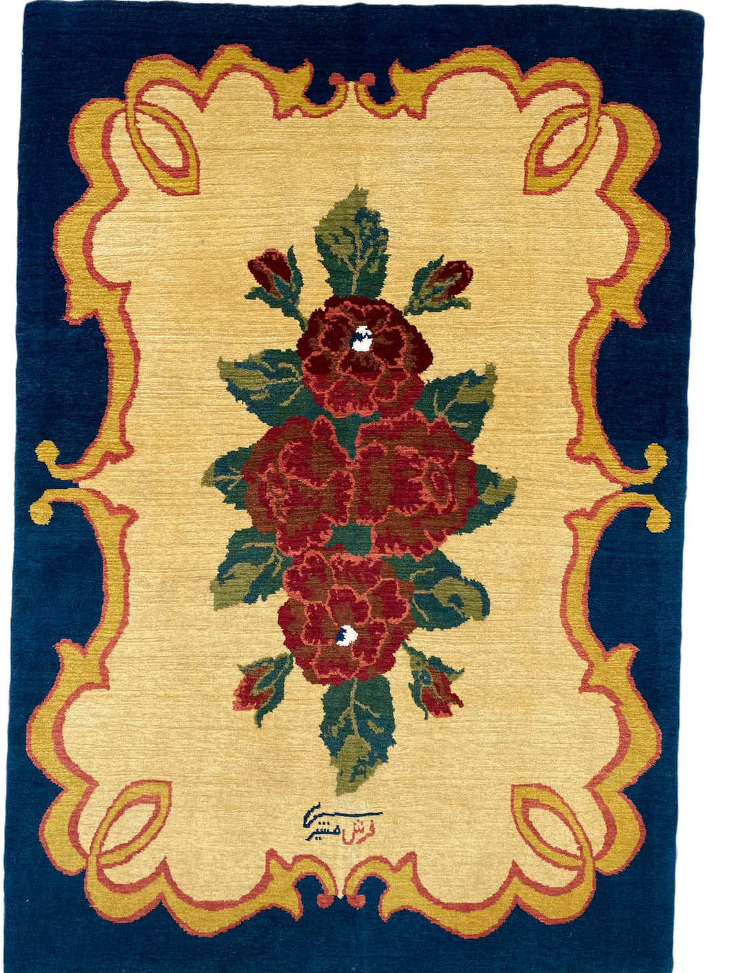 Edina - New Moshiri Rose Bouquet Persian Rug