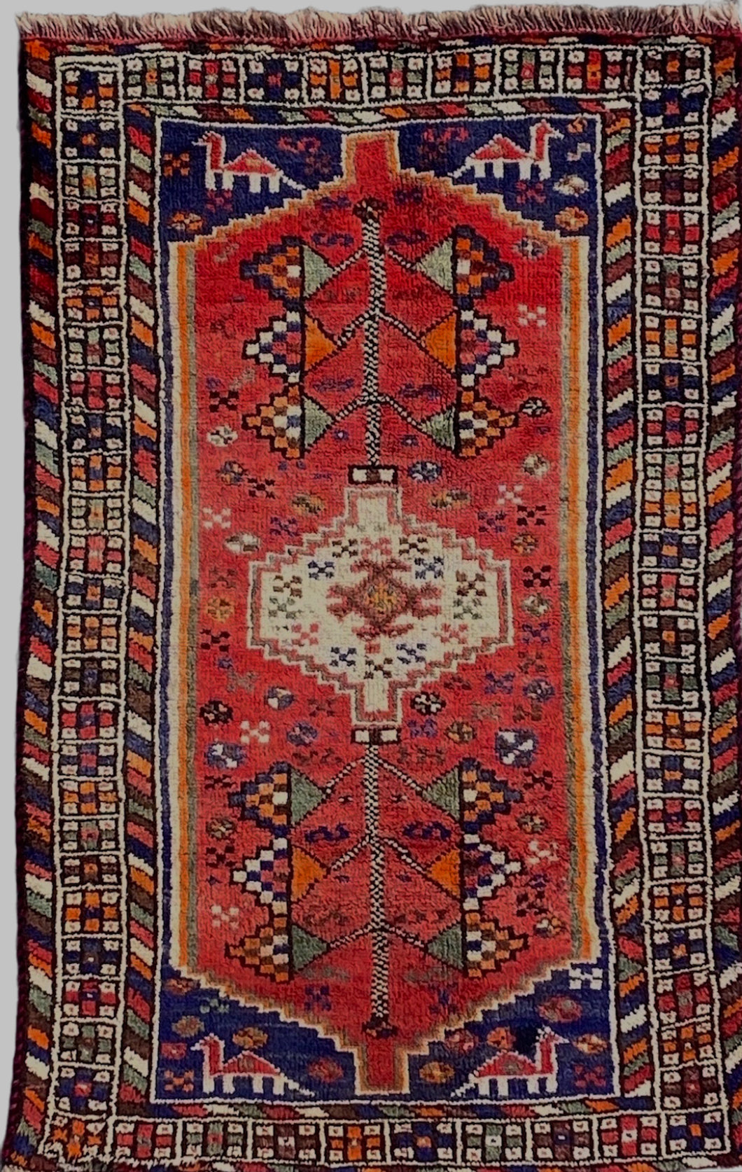 Harper - Vintage Tribal Qashqai Rug