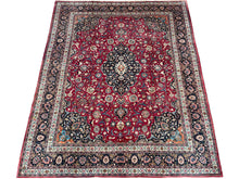 Lade das Bild in den Galerie-Viewer, Warren - Large Vintage Persian Meshed Carpet - Signed Makhmalbaf
