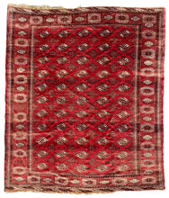 Load image into Gallery viewer, Kara - Vintage Turkmen Tekke Rug
