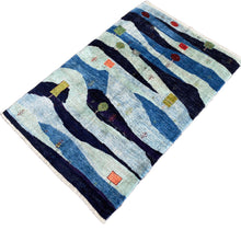 Load image into Gallery viewer, Frances - New Landscape Persian Gabbeh Rug
