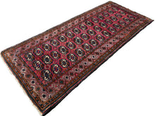 Load image into Gallery viewer, Arvin - Vintage Baluch Runner of Turkmen design
