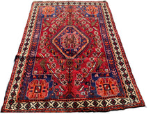 Lade das Bild in den Galerie-Viewer, Devon - Vintage Qashqai Rug
