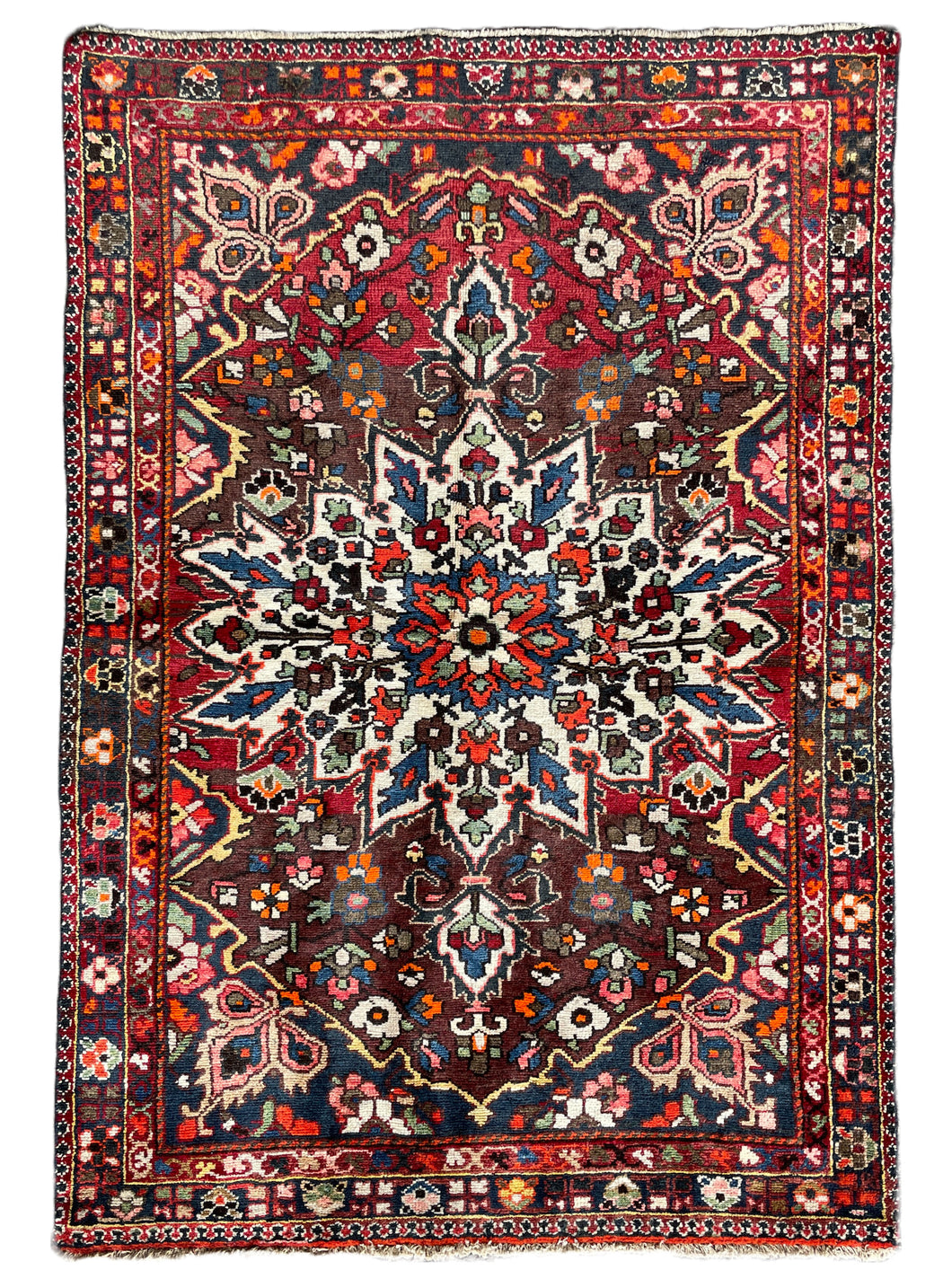 Carenza - Vintage Tribal Persian Baktiar Rug