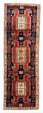 Load image into Gallery viewer, Jasmine - Vintage Caucasian Kazak Runner
